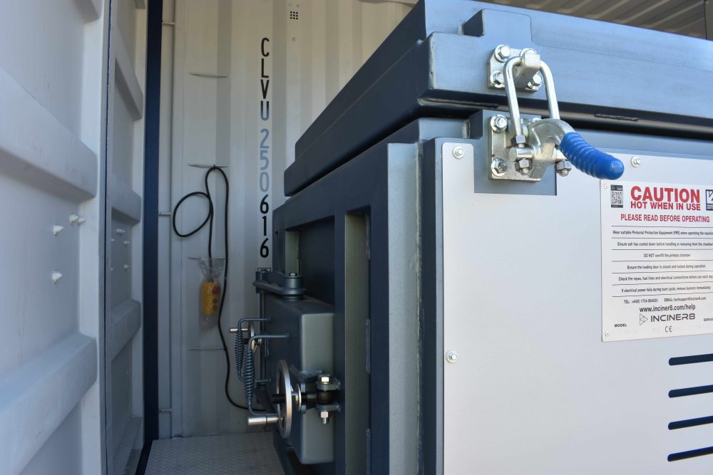 i8-m100 incinerator